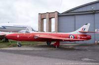 Hunter F.6 XF375 at Old Sarum, 19th August 2018; Damien Burke