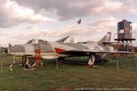 Hunter F.6A XF382 at Baginton, 31st October 1998; Damien Burke