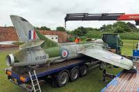 Hunter F.6 XF509 at Fort Paull, 17th June 2021; Andrew Shemans