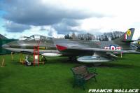 Hunter FR.10 XG168 at City of Norwich Aviation Museum, 12th April 2012; Francis Wallace