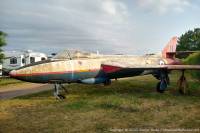 Hunter F.6 XG210 at Beck Row, 27th May 2020; Damien Burke