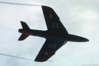 Hunter F.6 XG210 at Duxford, 1980; Damien Burke collection