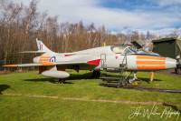 Hunter T.7 XL569 at East Midlands Aeropark, 24th February 2022; Jake Wallace