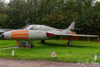 Hunter T.7 XL569 at East Midlands Aeropark, 23rd September 2023; Jake Wallace