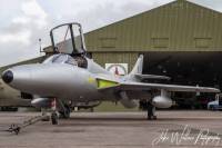 Hunter T.7 XL573 at South Wales Aviation Museum, 30th October 2021; Jake Wallace