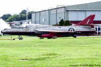 Hunter T.7 G-BNCX at Dunsfold Aerodrome, 26th June 2021; Nigel Roling