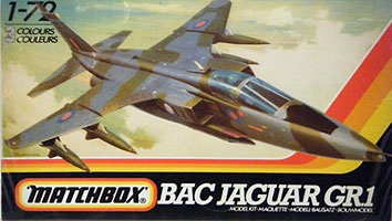 Matchbox Jaguar GR1 box