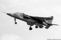 Jaguar GR.1 XX109 at Warton, June 1984; Shaun Connor