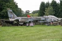 Jaguar GR.1 XX121 at Aerospace Logistics, 20th August 2011; David Fogwill