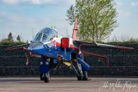 Jaguar T.2A XX145 at RAF Cosford, 21st April 2022; Jake Wallace