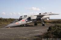 Jaguar T.4 XX845 at Predannack, 18th September 2012; Chris England