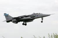 Jaguar GR.3A XZ114 at RAF Waddington (airshow arrival), 1st July 2005; Damien Burke