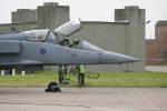 T.4 XX840, Coningsby, 2007. Pitot/static probe is the same as the single seaters (and one of the few bits of hardware from the TSR2 to be re-used!).