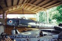 Javelin FAW.9 XH767 at Malmesbury area, May 1990; Alan Allen