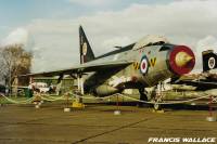 Lightning F.1 XM135 at Duxford, 2000; Francis Wallace