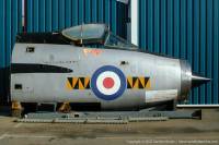 Lightning F.1A XM144 at Booker, 27th March 2002; Damien Burke