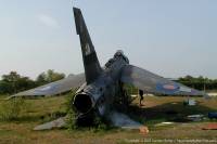 Lightning F.2A XN728 at Balderton, 23rd April 2002; Damien Burke