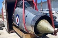 Lightning F.6 XP693 at Binbrook, 10th July 2023; Ian Black via Airfix