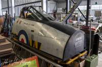 Lightning F.3 XP703 at Bruntingthorpe, 23rd October 2021; Jake Wallace