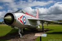 Lightning F.53 XP748 at Solway Aviation Museum, 19th August 2023; Damien Burke