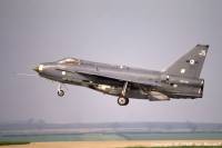 Lightning F.6 XR728 at RAF Binbrook, 1988; Ian Bowskill