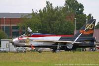 Lightning T.5 XS458 at Cranfield, 21st August 2004; Damien Burke