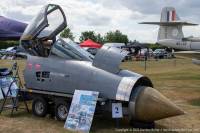 Lightning F.6 XS922 at Newark Air Museum, 25th June 2022; Damien Burke