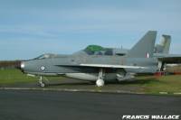 Lightning F.53 XP748 at Solway Aviation Museum, 20th April 2005; Francis Wallace