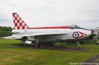 Lightning F.53 XP748 at Solway Aviation Museum, 17th June 2022; Richard E Flagg