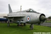 Lightning F.53 ZF584 at Dumfries and Galloway Aviation Museum, 10th September 2008; Francis Wallace