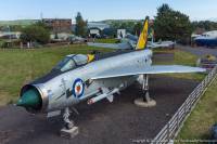 Lightning F.53 ZF584 at Dumfries and Galloway Aviation Museum, 26th August 2021; Damien Burke
