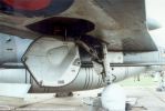 F.6 XS904 again. Good view of the underside of the wing (kink much more visible here!) and the outboard undercarriage door.