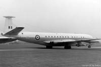 Nimrod MR.1 XV148 at Hatfield (Martel missile trials), 1969; Reg Redford