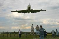 Nimrod MR.2 XV240 at RAF Waddington (airshow arrival), 25th June 2004; Damien Burke