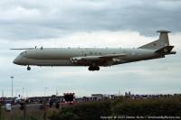 Nimrod R.1 XV249 at RAF Waddington (airshow arrival), 28th June 2002; Damien Burke