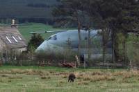 Nimrod MR.2 XV252 at a site near Grange Crossroads, 29th May 2013; Gav Troon