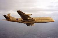 Nimrod MR.2 XV254 at work demonstrating Sidewinder fit, January 1983; BAE Systems Heritage