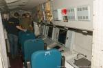 MR.2 XV226, Bruntingthorpe, 2010. Acoustics operators positions, looking forward. Depopulated WESCAM position at extreme right.