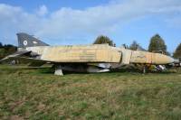 Phantom F-4J(UK) ZE360 at Manston Fire Training School, 21st October 2017; Richard E Flagg