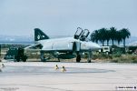 F-4J(UK) ZE357 of 74 Sqn sunbathing at Montijo, 28th June 1987.