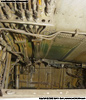 Port main gear bay, inner area; this is the area hidden by the large door that cycles shut once the gear is down and is where the wheel would retract to. Left of photo is forward.