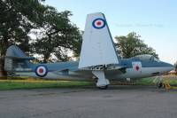Sea Hawk FGA.6 WV795 at Dunsfold Aerodrome, 26th August 2007; Richard E Flagg