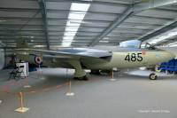 Sea Hawk FB.5 XE489 at Gatwick Aviation Museum, 1st April 2017; Richard E Flagg