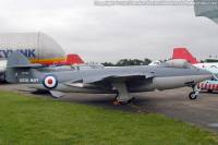 Sea Hawk FGA.6 WV795 at Bruntingthorpe, 11th August 2001; Damien Burke