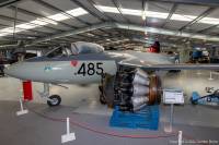 Sea Hawk FB.5 XE489 at Gatwick Aviation Museum, 6th August 2023; Damien Burke