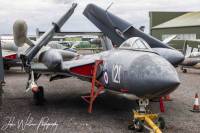 Sea Vixen FAW.2 XJ494 at Bruntingthorpe, 23rd October 2021; Jake Wallace