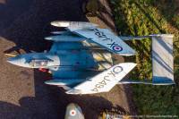 Sea Vixen FAW.2 XJ494 at Bruntingthorpe, 9th January 2022; Damien Burke