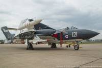 Sea Vixen FAW.2 XJ494 at Bruntingthorpe, 14th April 2019; Damien Burke