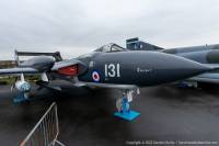 Sea Vixen FAW.2 XJ580 at Tangmere, 2nd March 2022; Damien Burke