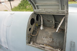 Port tailboom - FAW.2 XN685. Aft access door - liquid oxygen tank (missing - see next picture for similar bottle on starboard side).